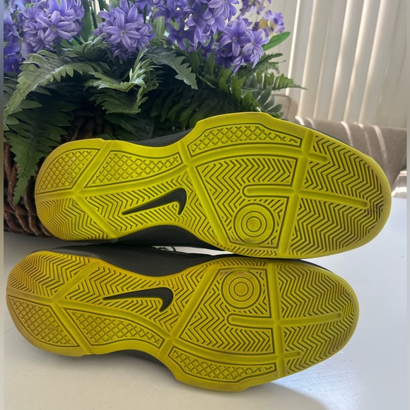 Nike Air Visi Pro 3 Hi top basketball shoes Grey Volt men 13 -525745–004 - Picture 10 of 16